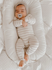 Stripe | Convertible Bamboo Footie